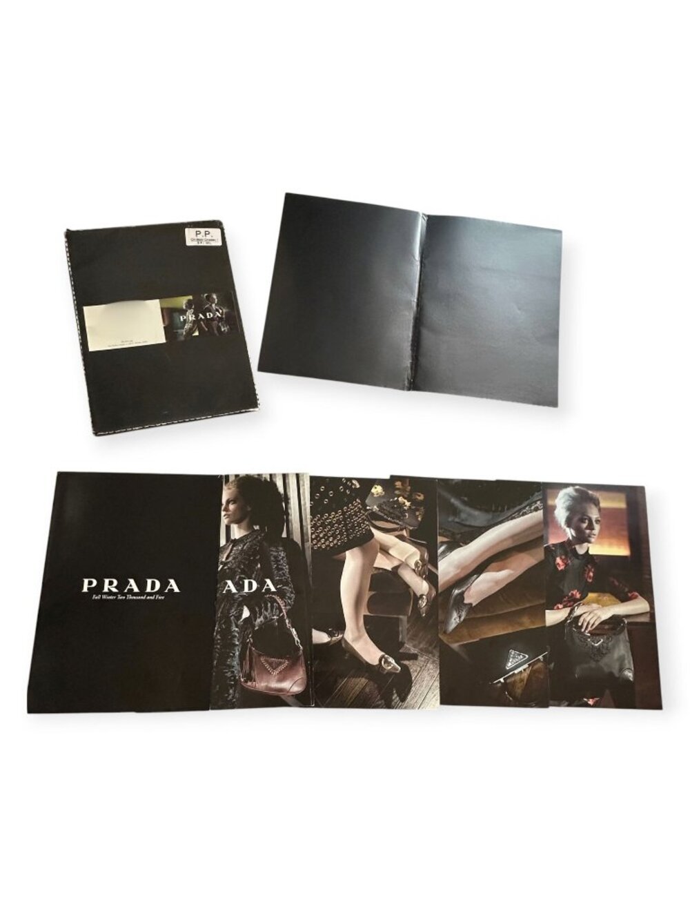 Prada Fall Winter 2005 Complete Archival Lookbook Portfolio Mailer
